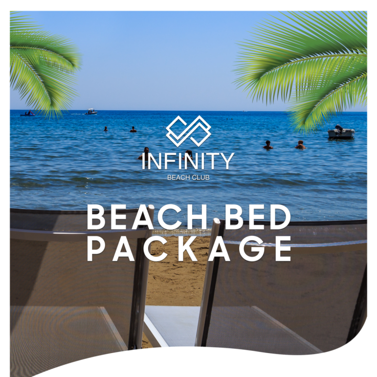 Beach Bed Package Infinity Beach Club
